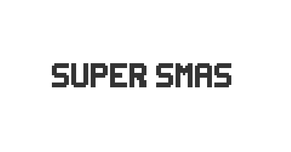 Super Smash TV font thumb